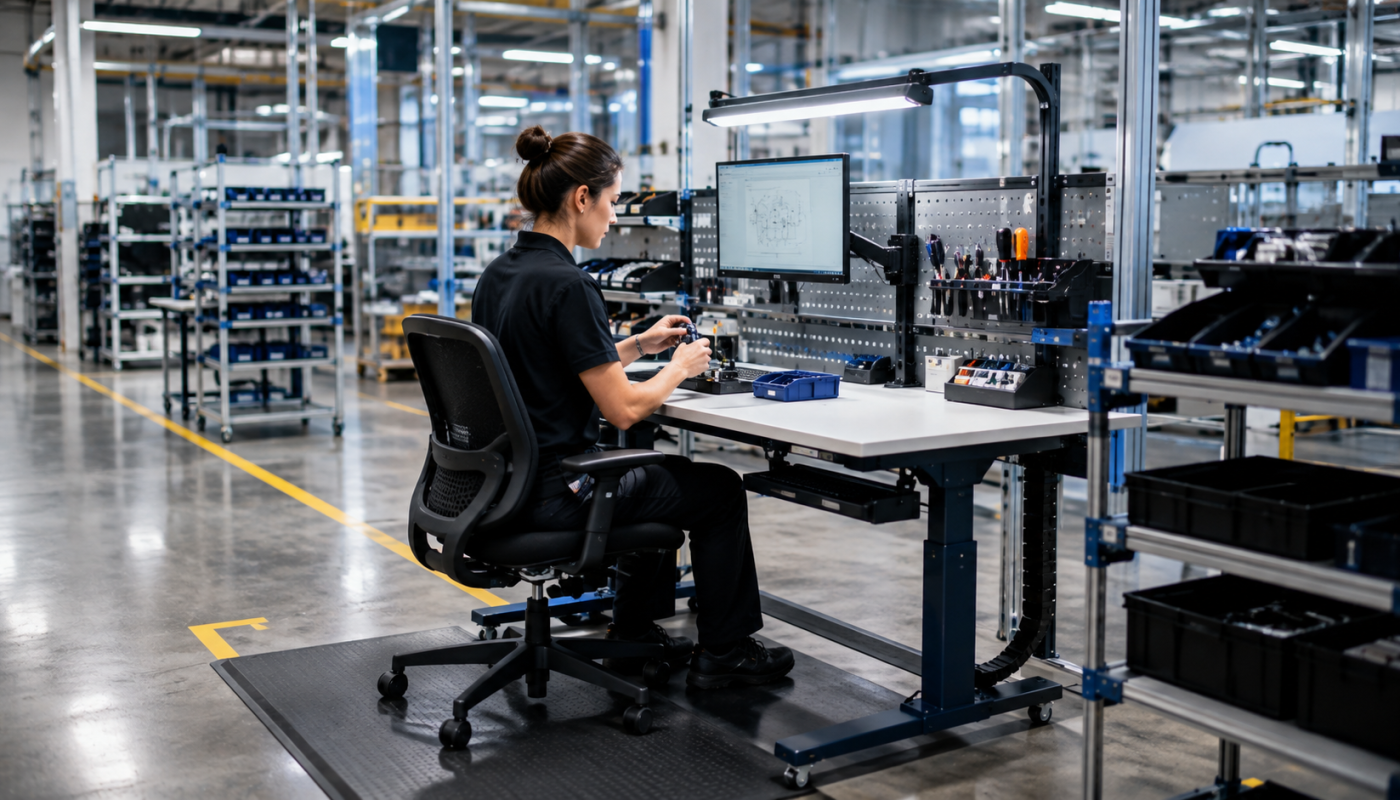 Jak zaprojektować ergonomiczne stanowisko pracy na produkcji?